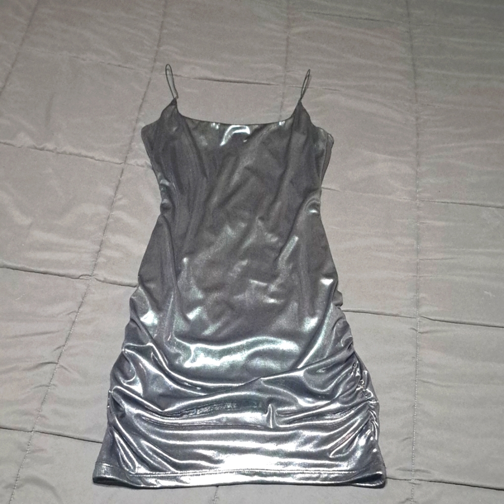 Windsor Metallic Mini Dress